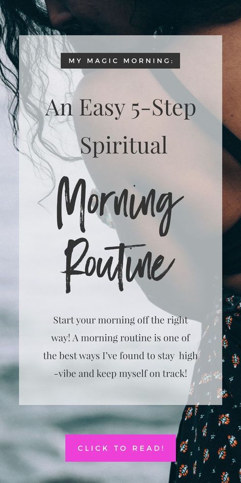 My Magic Morning: An Easy 5-Step Spiritual Morning Routine #morningroutine #spiritualroutine #spirituality Spiritual Morning Routine, Spiritual Morning, Beauty Routine Weekly, Habits Routine, Magic Morning, Miracle Morning Routine, Beauty Routine Schedule, Love Sweat Fitness, Meditation Methods