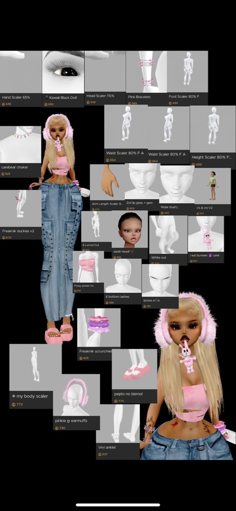 Imvu Avi Ideas Y2k, Display Name Ideas, Imvu Avi Ideas, Imvu Avi, Edgy Girls, Imvu Outfits, Imvu Outfits Ideas Cute, Name Ideas, Y2k Black