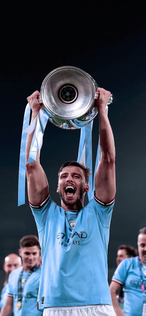 Ruben Dias Wallpaper, Manchester City Champions League, Winner Wallpaper, Ruben Dias, Manchester City Football Club, Association Football, Quintessential Quintuplets, Man City, City Wallpaper