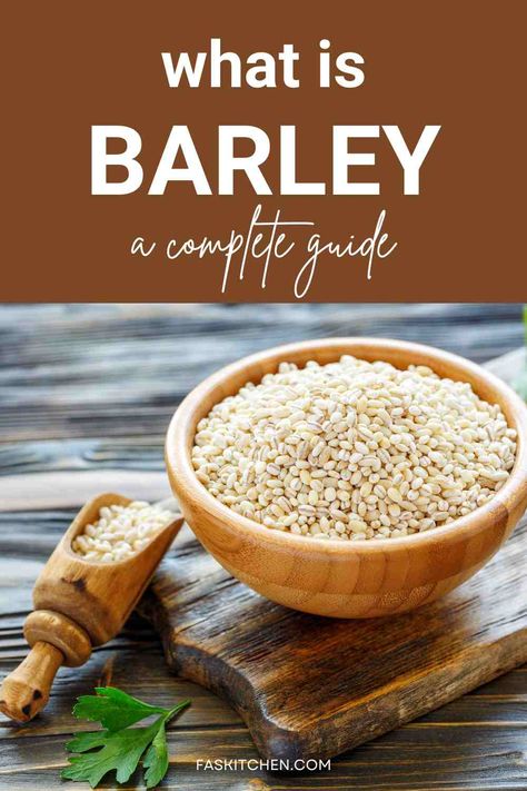 A bowl of barley, showcasing its hearty grains and versatility for nutritious and flavorful dishes Cereal Grain, Nutrition Guide, Growing Fruit, Culinary Skills, Food Source, Food Staples, Learn To Cook, Food App, Find Recipes