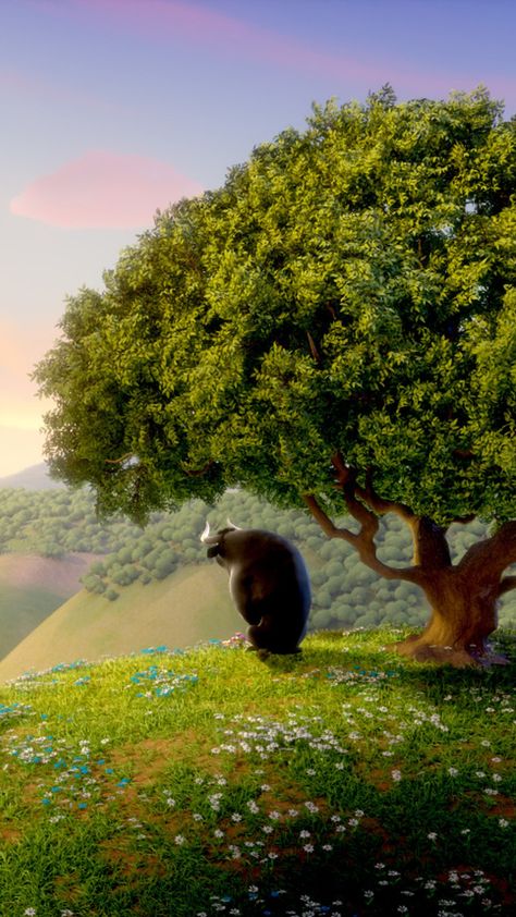 Ferdinand Movie, Ferdinand The Bull, Ferdinand The Bulls, Bulls Wallpaper, Artist Digital Art, Blue Sky Studios, Movie Artwork, Adobe Illustrator Graphic Design, Desktop Wallpapers Hd