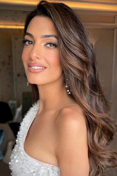 Red Brown Hair Color, Trendy We Fryzurach, Dark Fall Hair, Haircut Styles For Women, Red Brown Hair, Amal Clooney, Foto Art, New Hair Colors, Hair Color Dark