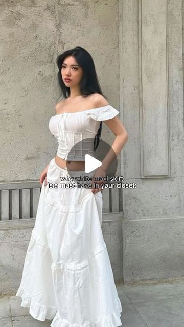 Acubi Fashion on Instagram: "one skirt 920392 outfits 🤤 use my code 'CUBIAISL3' to save up on your Yesstyle order! (check out my highlights to shop for acubi pieces 🤍) 
-
-
-
-
#fashion #kfashion #koreanfashion #kpop #kpopfashion #cfashion #chinesefashion #asianfashion #acubi #acubifashion #subversive #archive #acubistyle #fitspo #outfitinspo #style #koreanstyle #kstyle #chinesestyle #styleinspo #fashionstyle #fashiongram #asianbeautyproducts" Outfitinspo Style, Acubi Fashion, White Maxi Skirts, Kpop Fashion, Asian Fashion, Chinese Style, Maxi Skirt, Korean Fashion, Fashion Inspo