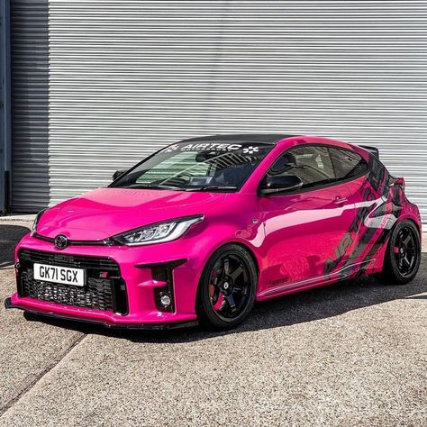 Pink 2023, Gr Yaris, Car Vibes, Polygon Modeling, Awesome Cars, Toyota Yaris, Toyota Cars, Future Car, Dream Cars