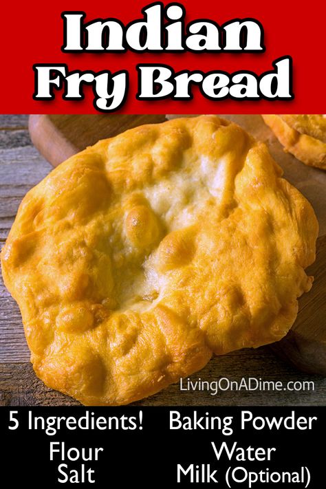 This easy Indian Fry Bread Recipe makes a delicious fry bread that can be used to make Navajo Tacos, also called Indian Tacos. We like to make the tacos, but sometimes the kids just like to eat the fry bread with honey. Either way they are delicious! Mexican Fry Bread Recipe, Deep Fried Bread Dough, Easy Indian Fry Bread, Indian Fry Bread Recipe Easy Air Fryer, How To Make Indian Fry Bread, Native Fry Bread, Whole Wheat Fry Bread, Indian Fry Bread Tacos, Lakota Fry Bread Recipes