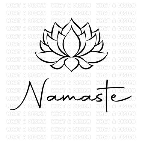 Lotus Flower Drawing Design, Lotus Flower Svg, Lotus Svg, Garden Quotes Signs, Spiritual Drawings, Spiritual Svg, Yoga Flowers, Lotus Flower Drawing, Lotus Drawing