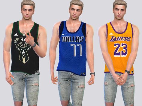 Los Sims 4 Mods, Nba Sports, The Sims 4 Download, Sport Tank, Sims 4 Cas, Sims Community, Sims 4 Cc Finds, Sims 4 Clothing, Sims Mods