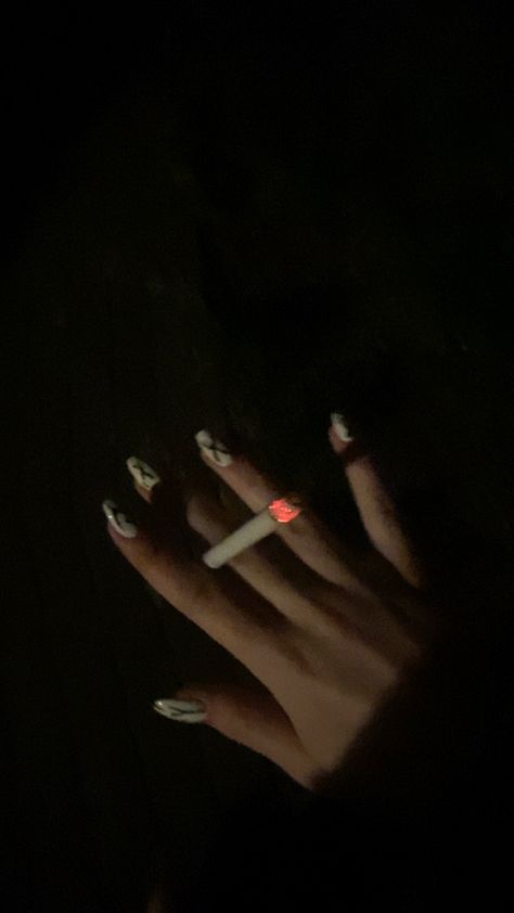 #nails #nailsinspo #cigarettes #mood #vibes Mood Vibes, Nail Photos, Nails Inspo, Black Nails, Nail Inspo, Nail Designs, Nails, Quick Saves