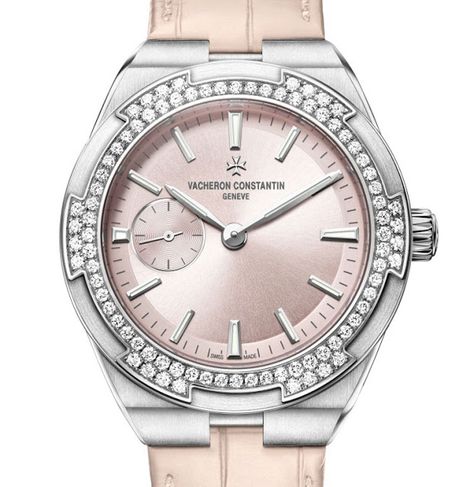 Vacheron Constantin Overseas Small Model Calibre 5300 Vacheron Constantin Overseas, Swiss Army Watches, Set Bracelet, Watch Trends, Vacheron Constantin, Invicta Watches, Watch Companies, Diamond Set, Beautiful Watches