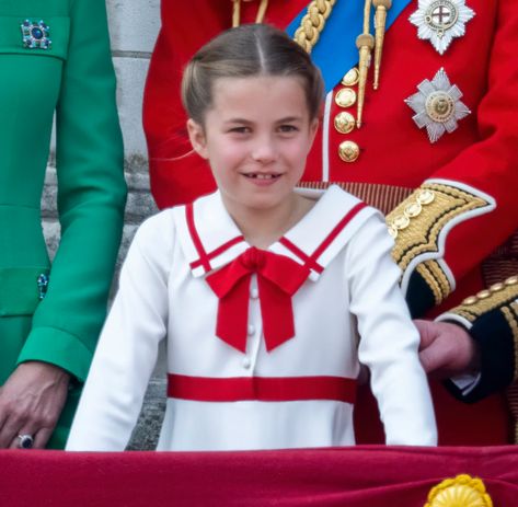 Is Princess Charlotte’s Trooping the Colour Dress the Same Dress She Wore to the Coronation? Princess Charlotte Trooping The Colour, Charlotte Outfits, Princess Charlotte Dresses, Colour 2023, Trooping Of The Colour, Princesa Charlotte, Prince And Princess Of Wales, Trooping The Colour, Principe William