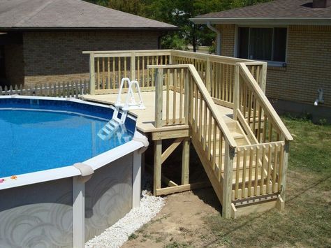 Above ground pool is the most efficient option when it comes to building a pool. But before start building and taking care of it, here is everything you need to know about above ground pool. Above Ground Pool Cost, Above Ground Pool Ladders, Oberirdischer Pool, Piscina Intex, Pool Cost, Pool Deck Plans, Living Pool, Best Above Ground Pool, Swimming Pool Decks