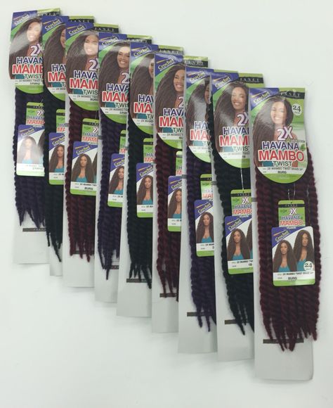 HAVAMA MAMBO TWIST BRAID JANET COLLECTION Marley Braid, Havana Mambo Twist Crochet, Marley Braiding Hair, Hair Long Curly, Mambo Twist, Marley Braids, African American Hair, Twist Braid, Hair Supplies