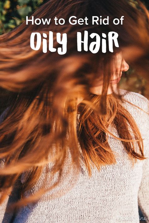 Oily Hair Remedy: 25 Natural Ways to Get Rid of Greasy Hair Fixing Oily Hair, How To Get Rid Of Oily Hair, Oily Hairstyles, Get Rid Of Oily Hair, Get Rid Of Greasy Hair, Oily Hair Remedies, Oily Roots, Summer Beauty Tips, Natural Shampoo Bar