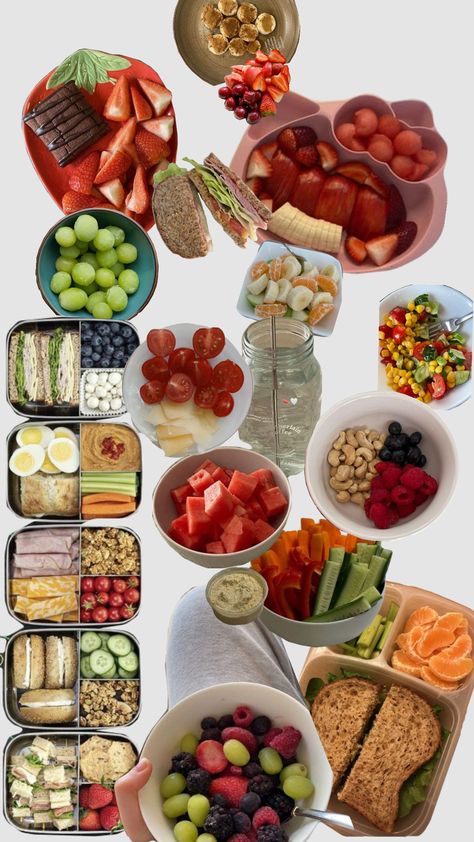 healthy snacks low calorie 🎀 meals low calorie Aesthetic Low Calorie Meals, Low Calorie To Go Lunches, Los Calorie Lunch, School Lunch Low Calorie, Healthy Foods Low Calorie, Low Calorie Foods List That Fill You Up, Low Calorie Snack Plate, Low Calorie School Lunch, Low Calorie Filling Foods