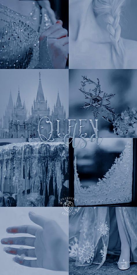 Frozen Queen Elsa, Elsa Core Aesthetic, Princess Elsa Aesthetic, Queen Elsa Aesthetic, Blue Queen Aesthetic, Elsa Aesthetic Wallpaper, Arendelle Aesthetic, Frozen Wallpaper Aesthetic, Elsa Frozen Aesthetic