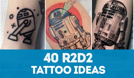 Large list of ideas and inspiration if you’re considering a R2D2 tattoo. R2D2 tattoos feature one of Star Wars most popular characters. R2d2 Tattoo, Star Wars History, Cloud City, Popular Characters, Human Language, Star Wars Tattoo, Messages For Him, Jedi Knight, Star Wars Movie