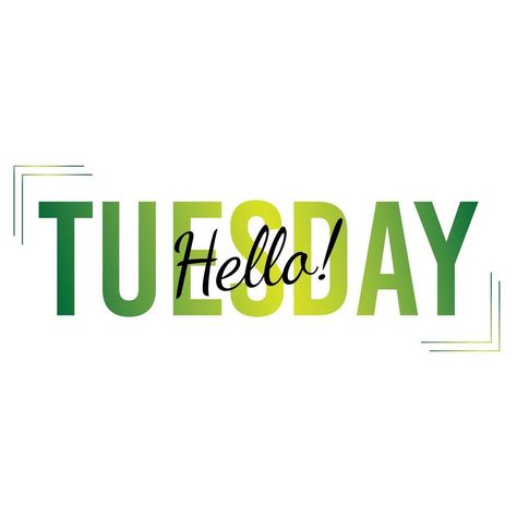 hello tuesday logo design Hello Tuesday, Vector Art, Vector Free, Logo Design, For Free, Clip Art, Van, ? Logo, Design