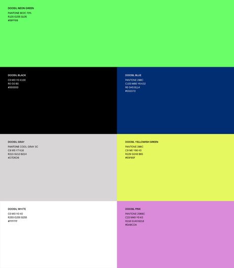 Neon Green Branding, Color Combination For Website, Green Branding, Green Color Combinations, Color Palette Challenge, Color Script, Color Schemes Colour Palettes, Green Palette, Brand Color Palette