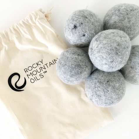 How to Use Essential Oils for Wool Dryer Balls - Top 8 Oils & Useful Tips via @essentialoilhav