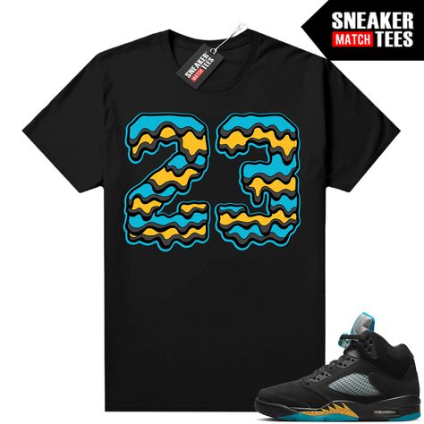 "Aqua 5s Jordan matching shirt by Sneaker Match Tees brand. Official Sneaker Match Tees shirt designed to match the Jordan 5 \"Aqua 5s\" retro sneakers. *Sneakers are for matching purposes only, NOT included in the sale* True to size Men's shirt 100% Soft Cotton Regular Fit" Aqua 5s Outfit, Jordan 5 Aqua, Aqua 5s, Pink Jordans, Sneaker Match Tees, Tee Shirt Designs, Retro Sneakers, Jordan 5, Dressy Outfits