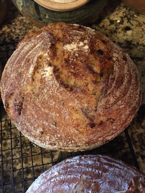 Kalamata Olive, Sundried Tomato, Feta Sourdough Feta Sourdough Bread, Sundried Tomato Sourdough Bread, Feta Sourdough, Sourdough Basics, Tomatoes In Oil, Tomatoes And Feta, Recipe Using Sourdough Starter, Bread Dough Recipe, Olive Bread