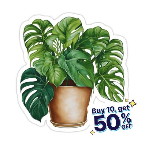 Decorate laptops, Hydro Flasks, cars and more with removable kiss-cut, vinyl decal stickers. Glossy, matte, and transparent options in various sizes. Super durable and water-resistant. This philodendron plant illustration is perfect for anyone who loves the philodendron plant and can be used as decoration! Philodendron Plant, Plant Illustration, Decorate Laptops, Vinyl Decal Stickers, Kiss Cut, Vinyl Decal, Water Resistant, Kiss, Vinyl