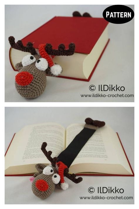 Crochet Christmas Bookmarks, Christmas Crochet Bookmark, Bookmark Crochet Pattern Free, Crocheted Bookmarks, Bookmarks Crochet, Marque-pages Au Crochet, Christmas Bookmark, Memorial Beads, Bookmark Crochet