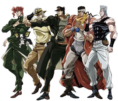 Jojos Bizarre Adventure Jotaro, Jojo Stardust Crusaders, Goku Y Vegeta, Stardust Crusaders, Jojo's Adventure, Joseph Joestar, Jojo Parts, Jojo's Bizarre Adventure Anime, Jotaro Kujo