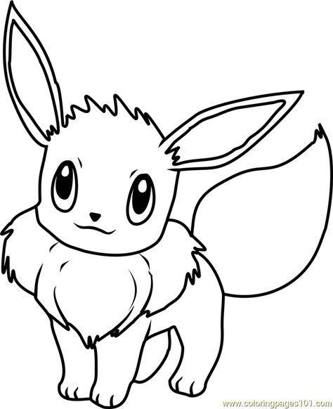 Pokemon Printables, Pokemon Coloring Sheets, Pokemon Advanced, Pikachu Coloring Page, Pokemon Eevee Evolutions, Pikachu Pikachu, Pokemon Sketch, 얼굴 그리기, Pokemon Coloring Pages