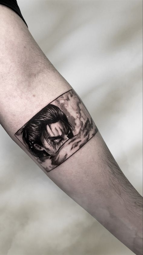 Eren Fallen Angel, Titan Tattoo, Fallen Angel Tattoo, Angel Tattoo, Body Mods, Fallen Angel, Triangle Tattoo, Tattoo Ideas, Angel