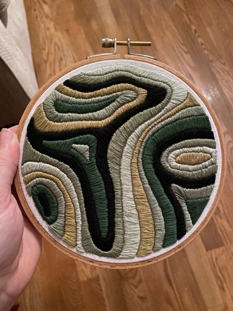 Hand Embroidery Abstract, Embroidery Abstract Pattern, Abstract Hand Embroidery, Marble Embroidery, Abstract Embroidery Patterns, Abstract Embroidery Designs, Modern Embroidery Ideas, Embroidery Art Modern, Embroidery Abstract