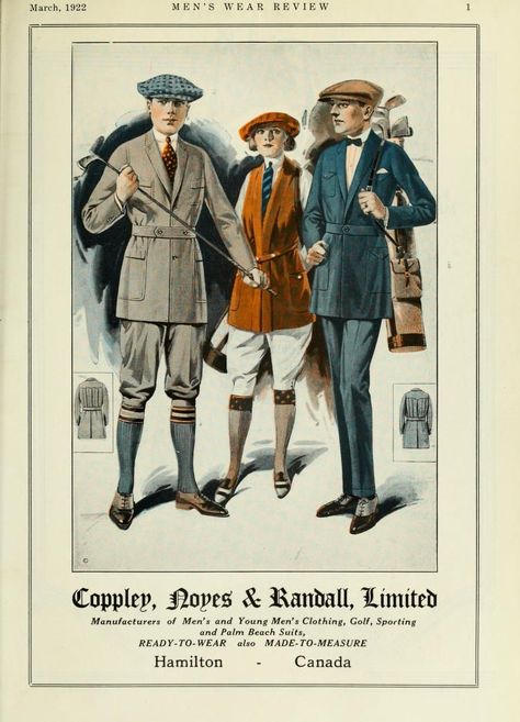 Vintage Golf Fashion, 1930s Clothes, Norfolk Jacket, Classic Gentleman, 1920s Men, Golf Attire Women, Disco Fashion, Womens Golf Fashion, Fashion Drawings