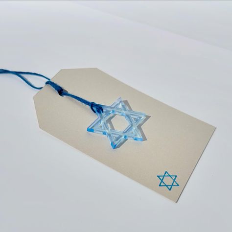 ✡️ ✨Elevate your gift-giving with stylish and symbolic accents! These acrylic gift tags bring a personal touch but also carry the significance and beauty of the Star of David, making your presents even more meaningful. 🎁 xoxo be https://bebrittelizabeth.etsy.com . . . . . #happyhanukkah #presenttags #gifttags #creativegifttags #shoplocal #etsyshopping #etsysuccess #starofdavid #holidaygiftwrap #hanukkah Creative Gift Tags, The Star Of David, Acrylic Gift, Money Holder, Etsy Success, Money Holders, Holiday Gift Wrap, Happy Hanukkah, Star Of David