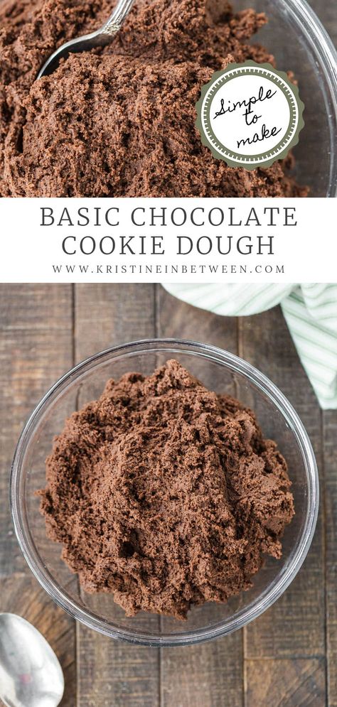 Chocolate Cookie Dough Recipe, Soft Chewy Cookies, Cookie Icing Recipe, Easy Donut Recipe, Weekly Recipes, Cookie Dough Recipe, Best Christmas Cookie Recipe, Chocolate Cookie Dough, Chewy Cookies