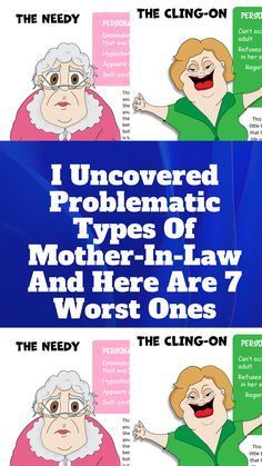 Mother In Law Problems, Vacation Destinations Couples, Monster In Law, Cartoon Books, School Reunion, Family Law, Mother In Law, Personality Types, Viral Pins