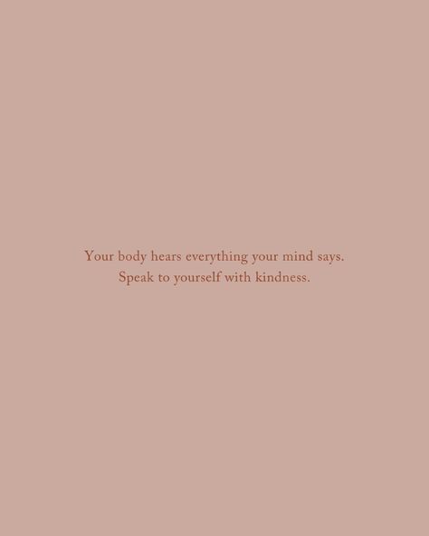 The words you speak to yourself matter more than you realise. Your body listens to every thought, every feeling, and every belief. Be gentle with yourself. Speak with kindness, compassion, and love. Your inner dialogue shapes not only your mindset but also your physical well-being. Choose thoughts that uplift and empower you, because you deserve nothing less than your own support. #PositiveSelfTalk #MindBodyConnection #SelfCompassion #InnerStrength #SpeakWithLove #EmpowerYourself #Wellne... Speak Kindly To Yourself, Be Kind To Yourself Quotes Wallpaper, Gentle With Yourself Quotes, Be Kind Quotes, Be Kind To Yourself Quotes, Inner Dialogue, Gentle With Yourself, Gilgamesh Fate, Inner Power