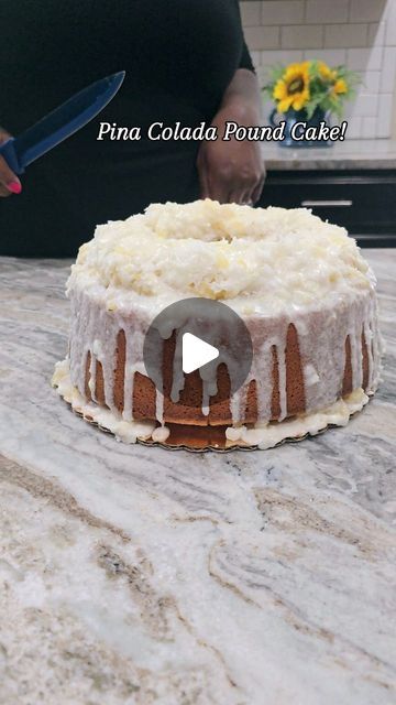 Lakeisha Dixon on Instagram: "Pina Colada Pound Cake! 

Yall ain't ready! Lol

#savoryandsweettreatsllc #explorepage #baking #reels #desserts #poundcake #video #baking #bakingfromscratchprayer #baking101 #bakingclasses" Pina Colada Pound Cake, Pina Colada Pound Cake Recipe, Pina Colado, Homemade Sweets Recipes, Pina Colada Cake Recipe, Baking Instagram, Pina Colada Cake, Pina Colada Recipe, Unique Talents