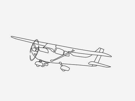 Cessna 172 Skyhawk by Heval & Steven 🛩🖥🎥 | Dribbble Crop Duster Airplane Tattoo, Cessna 172 Skyhawk Tattoo, Cessna 150 Tattoo, Cessna Tattoo Small, Cesna Planes Tattoo, Seaplane Tattoo, Cessna Plane Tattoo, Old Airplane Tattoo, Cessna 172 Drawing