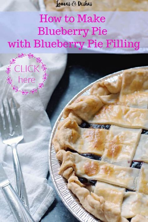 Canned Blueberry Pie Filling, Easy Blueberry Pie Recipe, Best Blueberry Pie Recipe, Blueberry Pie Filling Recipes, Berry Pie Filling, Easy Blueberry Pie, Homemade Blueberry Pie, Recipe Thanksgiving, Canned Blueberries