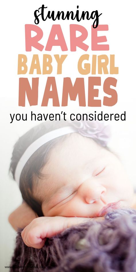 uncommon girl names Baby Names For A Girl, Baby Girl Names Rare, S Baby Girl Names, Rare Girl Names, Vintage Girl Names, Elegant Girl Names, New Baby Girl Names, Girl Names Unique