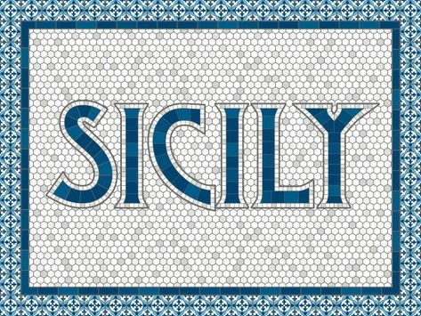 8,400 Italian Tile Photos and Premium High Res Pictures - Getty Images Wine Bottle Logo, Italian Logo, Art Deco Design Graphics, Art Deco Graphics, Image Font, Hand Lettering Inspiration, Italian Tiles, Tile Inspiration, Types Of Lettering