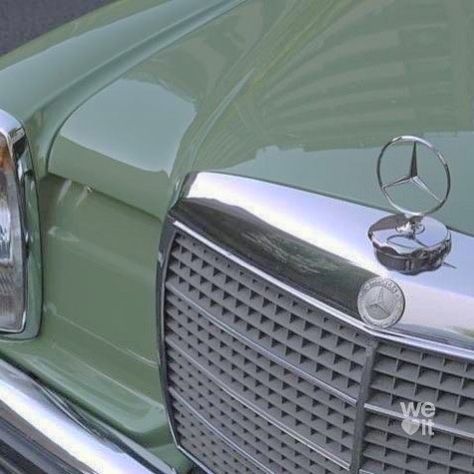 Sage Green Mercedes, Xanadu Aesthetic, Green Mercedes, Aesthetic Folder, Sage Wallpaper, Green Cars, Green Icons, Green Quotes, Mint Green Aesthetic