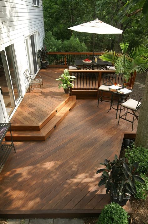 Back Deck Designs, Backyard Refresh, Ground Level Deck, Fox Den, Deck Backyard, Cheap Pergola, Patio Deck Designs, Deck Designs Backyard, Deck Designs