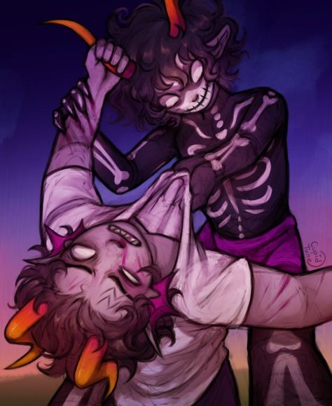 Art is not mine!! The Summoner Homestuck, Homestuck Cronus Ampora, Kurloz Makara Fanart, Mayor Homestuck, Homestuck Dancestors, Jack Noir, Kurloz Makara, Homestuck Dirk, Cronus Ampora