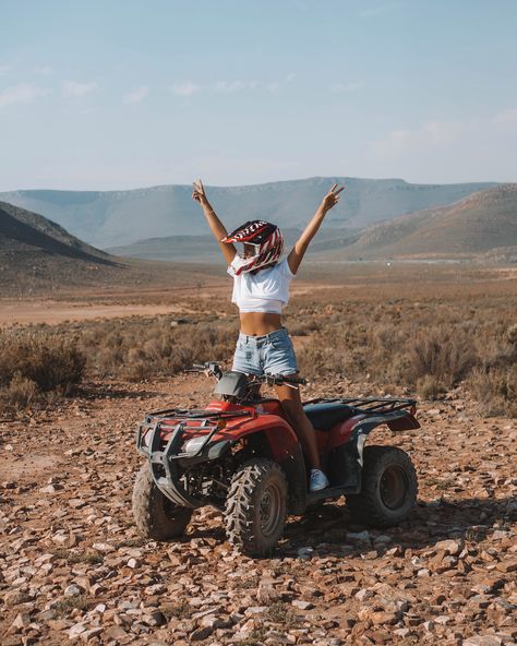 JULES’s Instagram profile post: “Ride or die baby 💀 ready for the weekend 🤙🏼” Country Girl Life, Four Wheeling, Four Wheeler, Atv Riding, Adventure Aesthetic, 4 Wheeler, Riding Outfit, Girls Life, Cute Poses