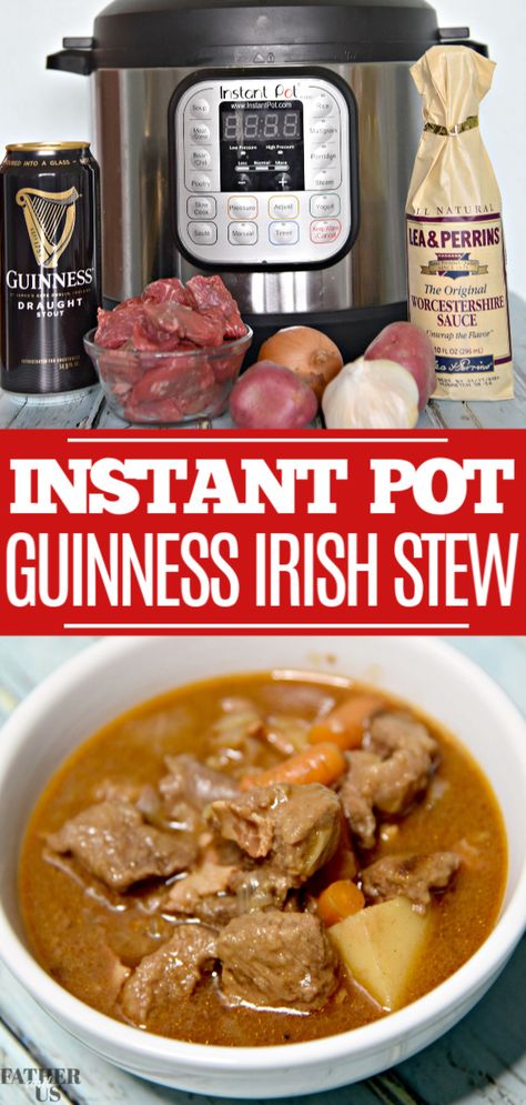 Traditional Irish Stew, Irish Beef Stew, Irish Beef, Irish Stew, Instant Pot Soup, Savory Dishes, Instant Recipes, St Pats, Stew Recipe