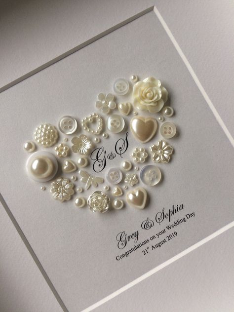 30th Anniversary Ideas, 30 Year Anniversary Gift, 13th Anniversary Gifts, 60th Anniversary Gifts, Congratulations On Your Wedding Day, Wedding Shower Cards, Pearl Anniversary, Wedding Anniversary Decorations, 3rd Wedding Anniversary