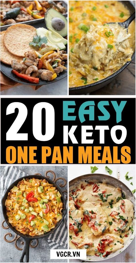 Whip up a satisfying lowcarb keto dinner in no time These quick and tasty onepan meals are perfect for sticking to your keto goals with ease #Keto #LowCarb #cooking #ketomeals #ketodessert #healthychoises #ketolove #ketolife #ketobeginner #ketomexico #lowcarb #nocarbs Keto Meals Under 5 Net Carbs, Keto Daily Meal Plan Easy, One Pan Keto Meals, Keto One Pan Recipes, Keto Meals For One, Quick Low Carb Meals, Keto Family Meals, Sesame Cauliflower, Sticky Sesame Cauliflower