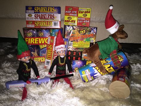 New Years Eve Fireworks, Elf Magic, Elf Fun, New Year’s Eve, On The Shelf, The Elf, New Years Eve, Elf On The Shelf, Fireworks