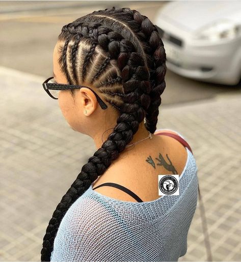 White Girl Braids, Tan Skin Blonde Hair, Two Braid Hairstyles, Tight Braids, Feed In Braids Hairstyles, French Braids, African Hair Braiding Styles, Braided Cornrow Hairstyles, Braids Hairstyles Pictures